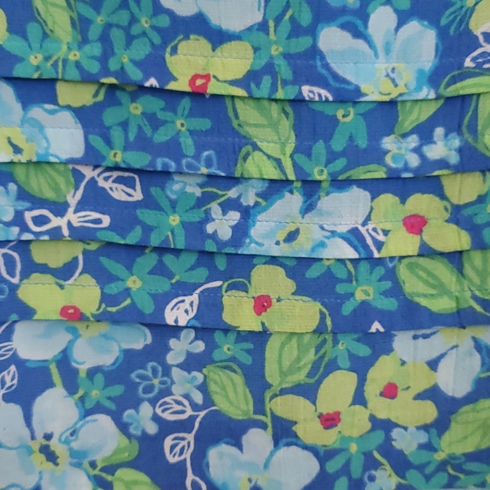 Sigrid Olsen Maxi Floral Print Sleeveless Dress 6 - Picture 4 of 10